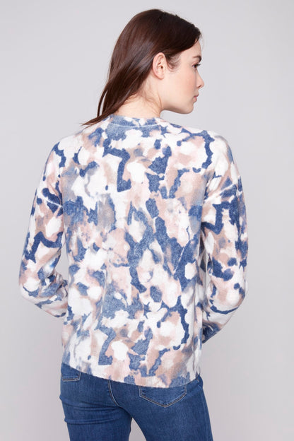 Charlie B Sweater C2546RR-918A-P862 Romantic