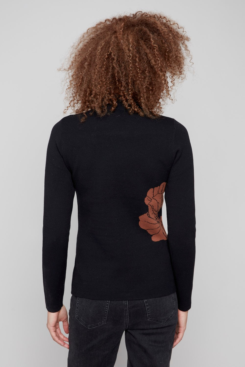 Charlie B Revisable Sweater C2681PR 965B-P903 Cacao