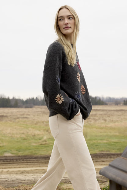 Charlie B-Pullover C2689E-433C-030 H-CHARCOAL