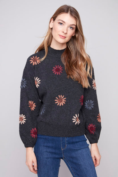 Charlie B-Pullover C2689E-433C-030 H-CHARCOAL