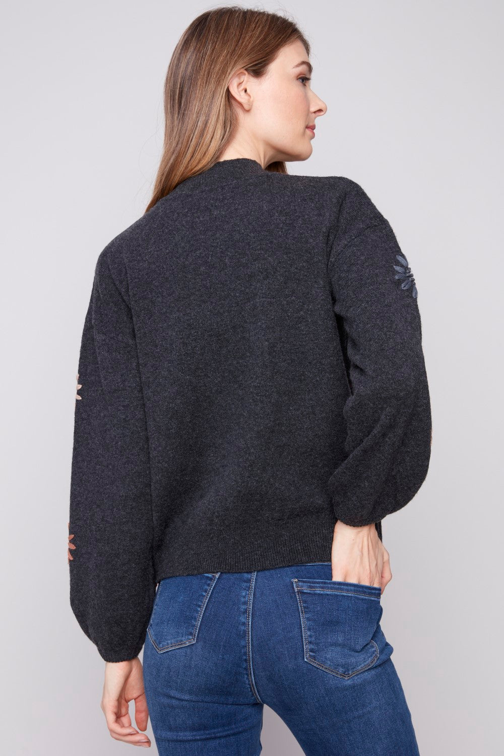 Charlie B-Pullover C2689E-433C-030 H-CHARCOAL