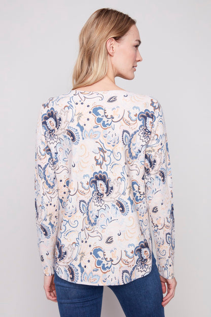 Charlie B Sweater C2818P-464A-P060 Blush