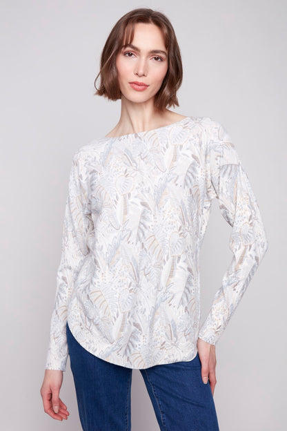 Charlie B-Pullover C2818P-464A-P904 Laub