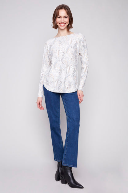 Charlie B-Pullover C2818P-464A-P904 Laub