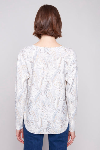 Charlie B-Pullover C2818P-464A-P904 Laub