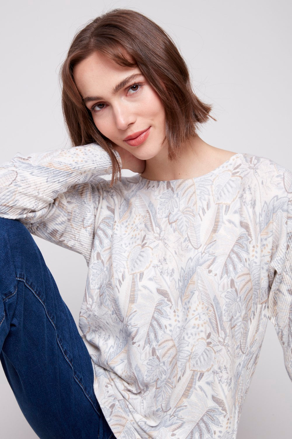 Charlie B-Pullover C2818P-464A-P904 Laub