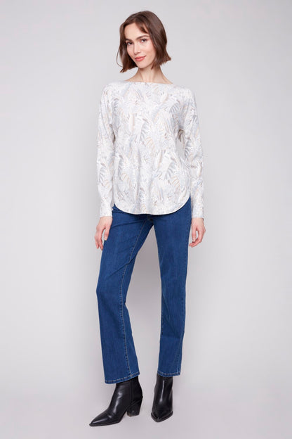 Charlie B-Pullover C2818P-464A-P904 Laub