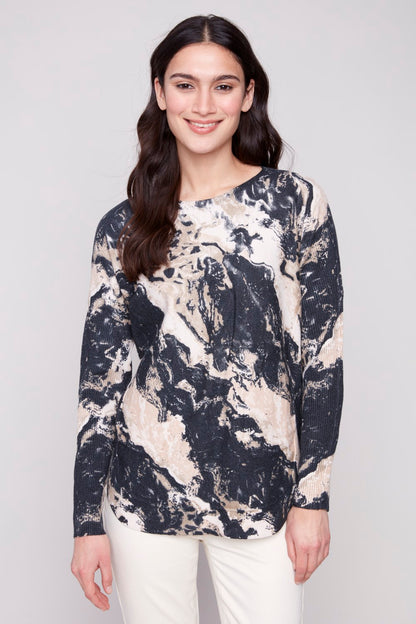 Charlie B-Pullover C2818P-464A-P904 Laub