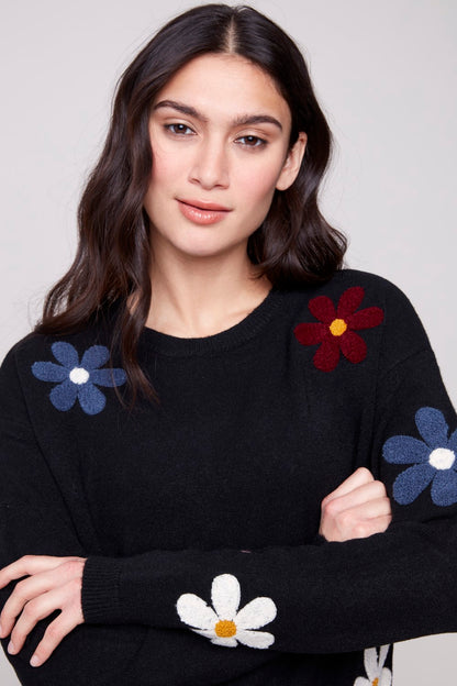 Charlie B Pullover C2829-736A-P0001 Schwarz