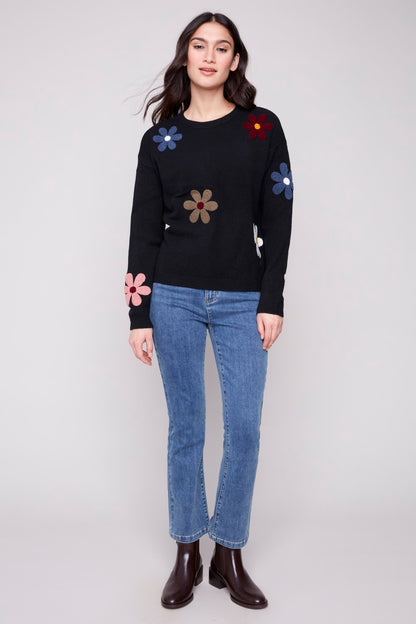 Charlie B Pullover C2829-736A-P0001 Schwarz