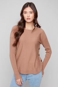 Charlie B Sweater C2871-464A-610 Truffle