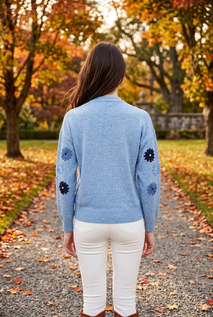 Charlie B Sweater C2891-974A-011 H-Denim