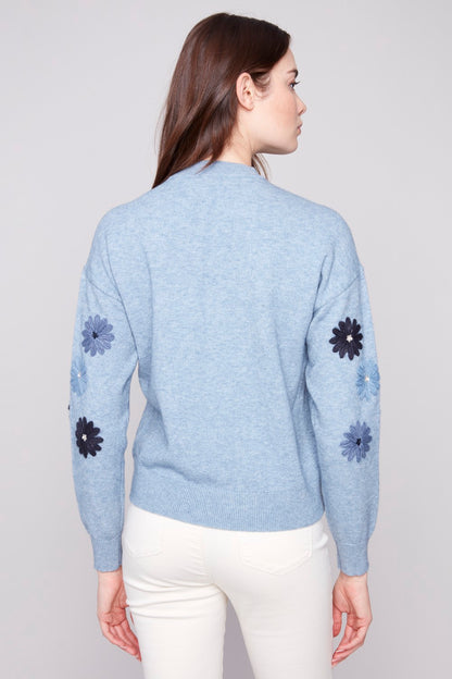 Charlie B Sweater C2891-974A-011 H-Denim