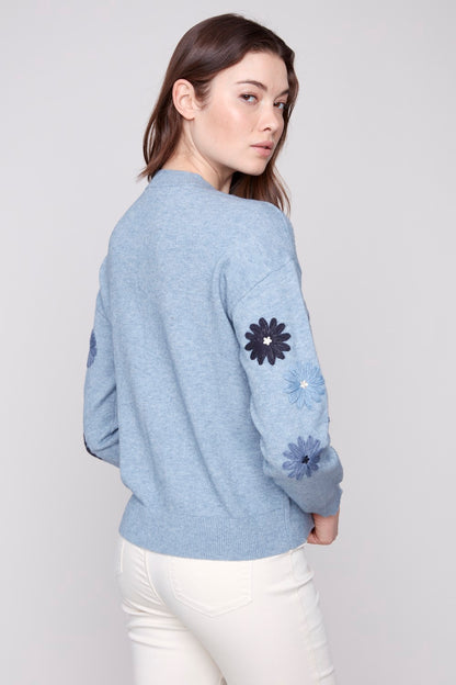 Charlie B Sweater C2891-974A-011 H-Denim