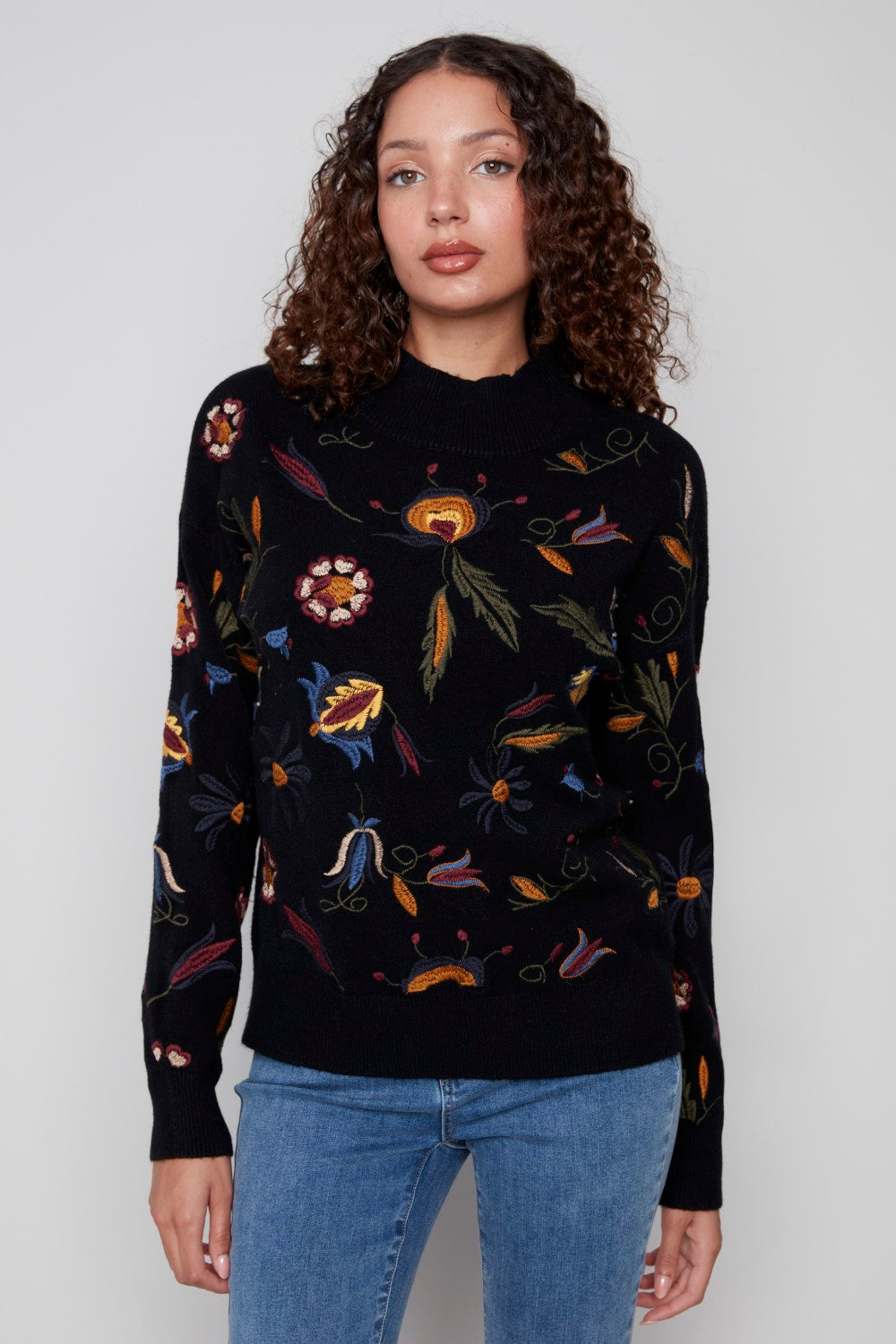 Charlie B Pullover C2893-736A-P001 Schwarz