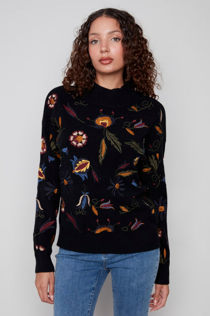 Charlie B Pullover C2893-736A-P001 Schwarz