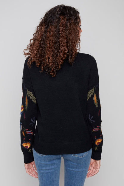 Charlie B Pullover C2893-736A-P001 Schwarz