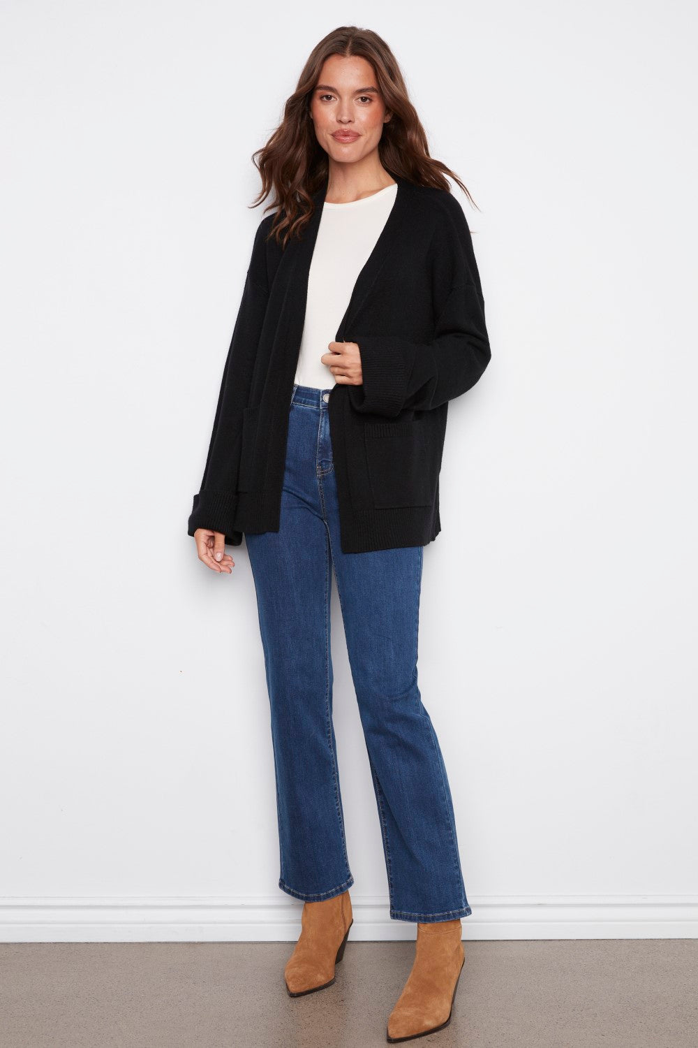 Charlie B Cardigan C2937-974A-001 Black