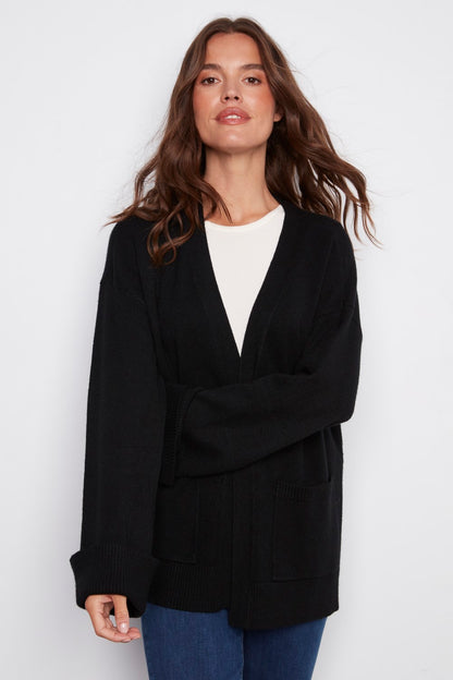 Charlie B Cardigan C2937-974A-001 Black