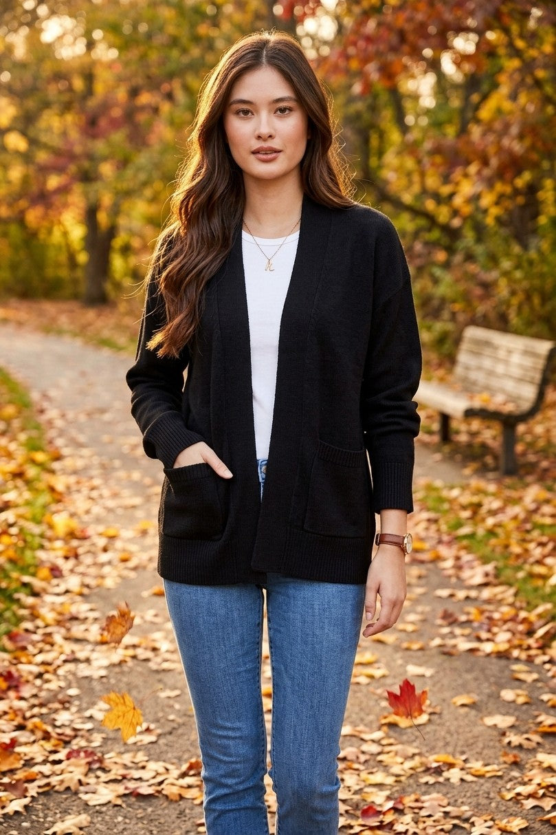 Charlie B Cardigan C2937-974A-001 Black