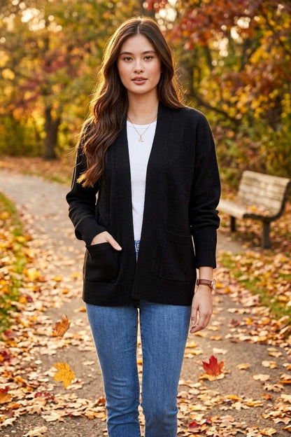 Charlie B Cardigan C2937-974A-001 Black