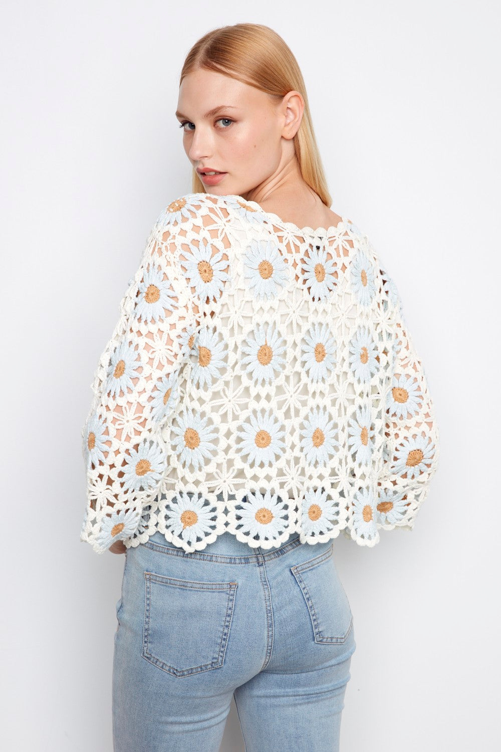 Charlie B Sweater C2941-267C-P262 Powder