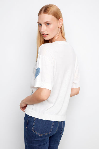 Charlie B Pullover C2947H-261B-P461 Herzen