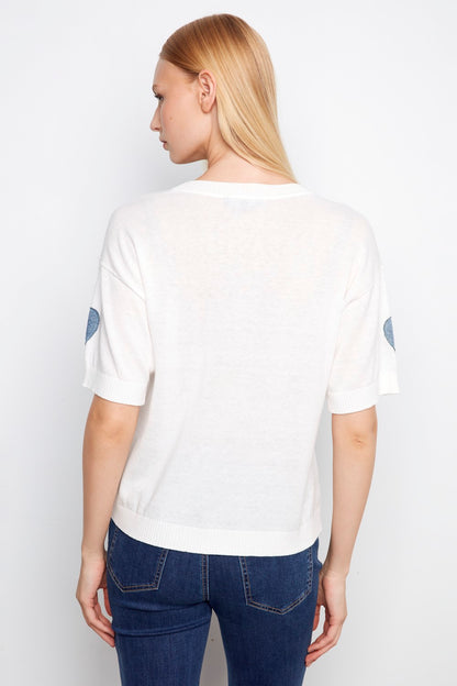 Charlie B Pullover C2947H-261B-P461 Herzen