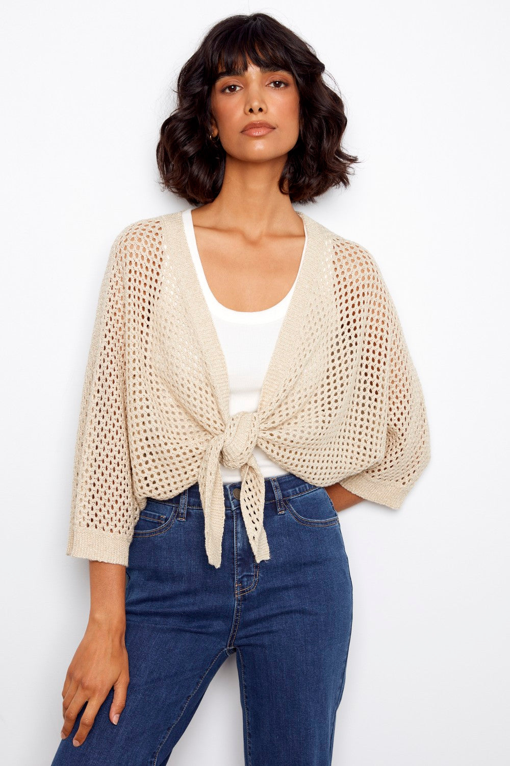 Charlie B Bolero-Pullover C2957-215C-515 Gold