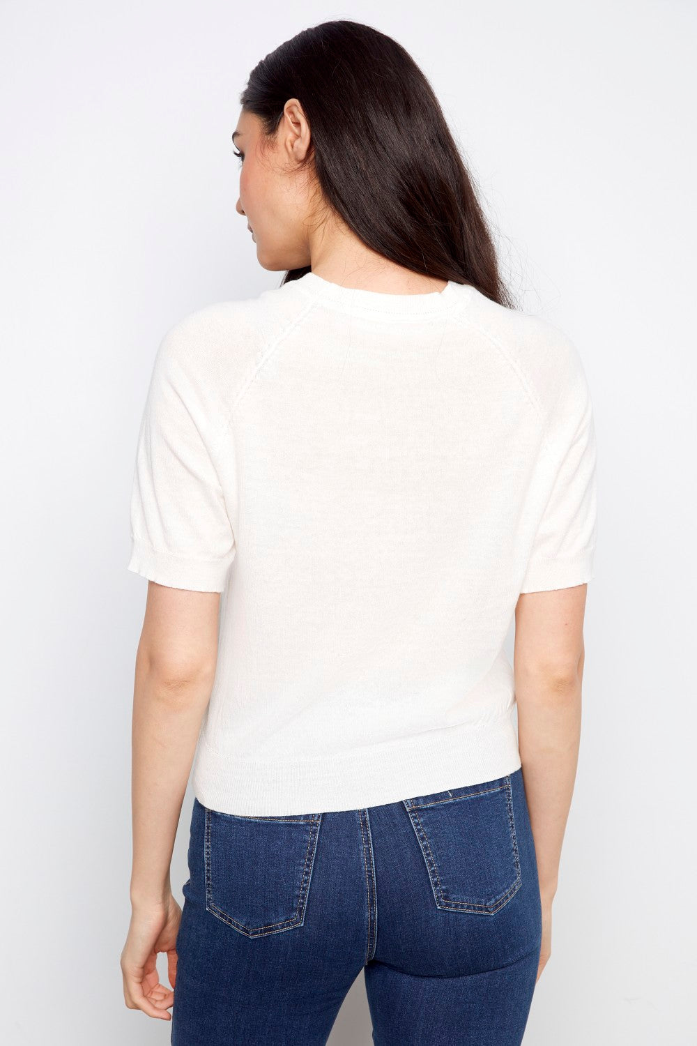 Charlie B Top C2969-626B-002 Weiß