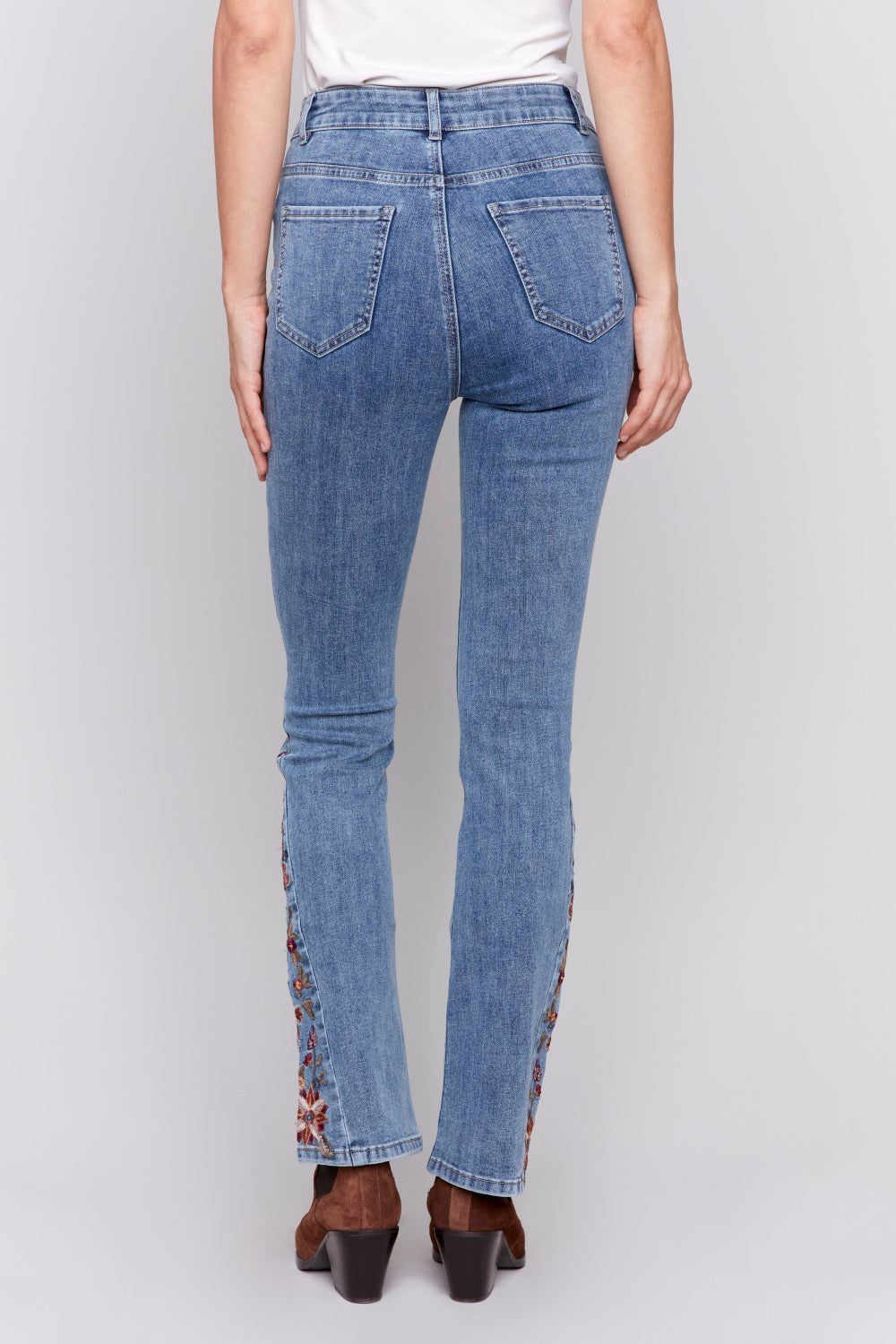 Charlie B Jeans C5574-431A-156 Azul mediano