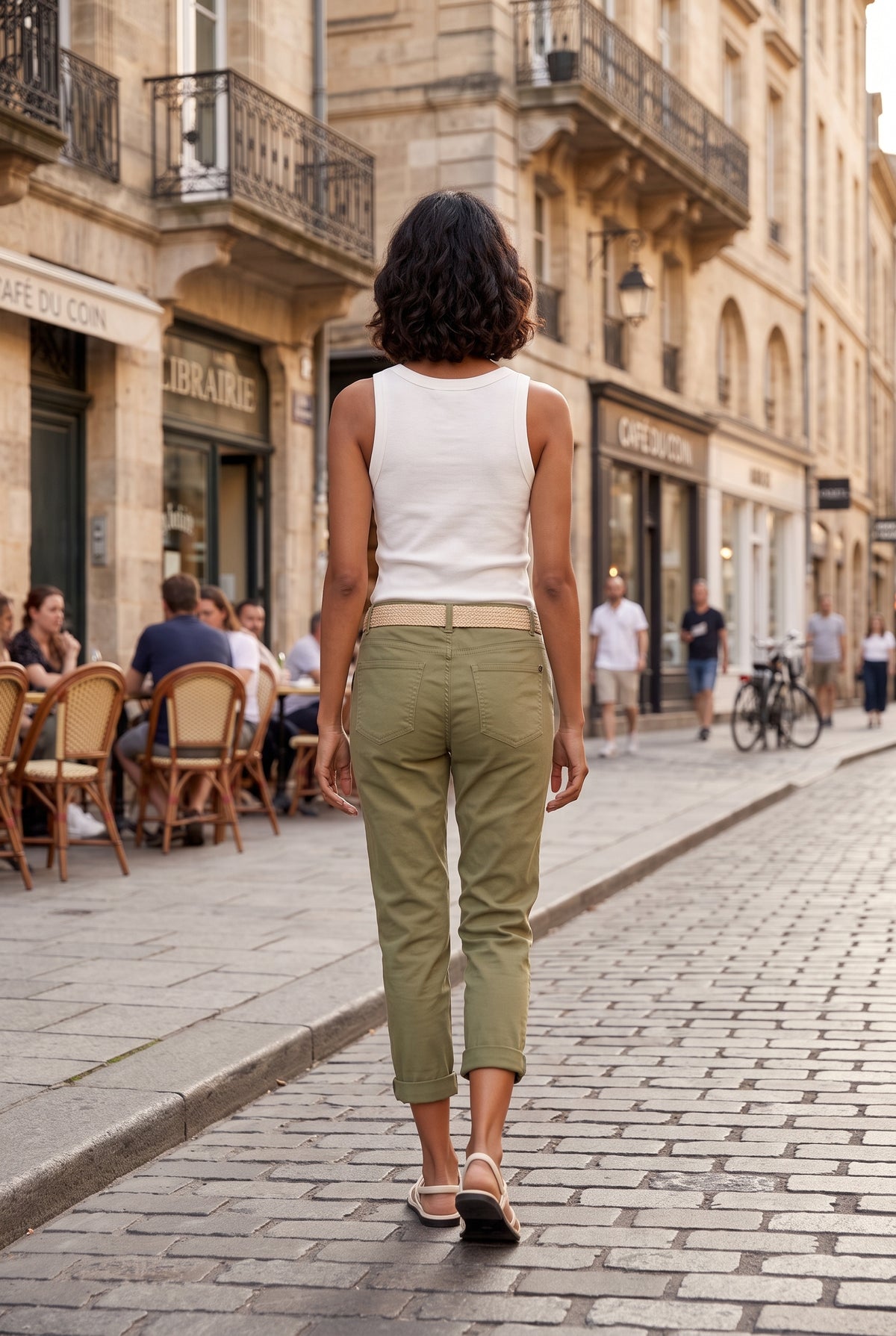 Charlie B Pant C5625R-207C-375 Celadon