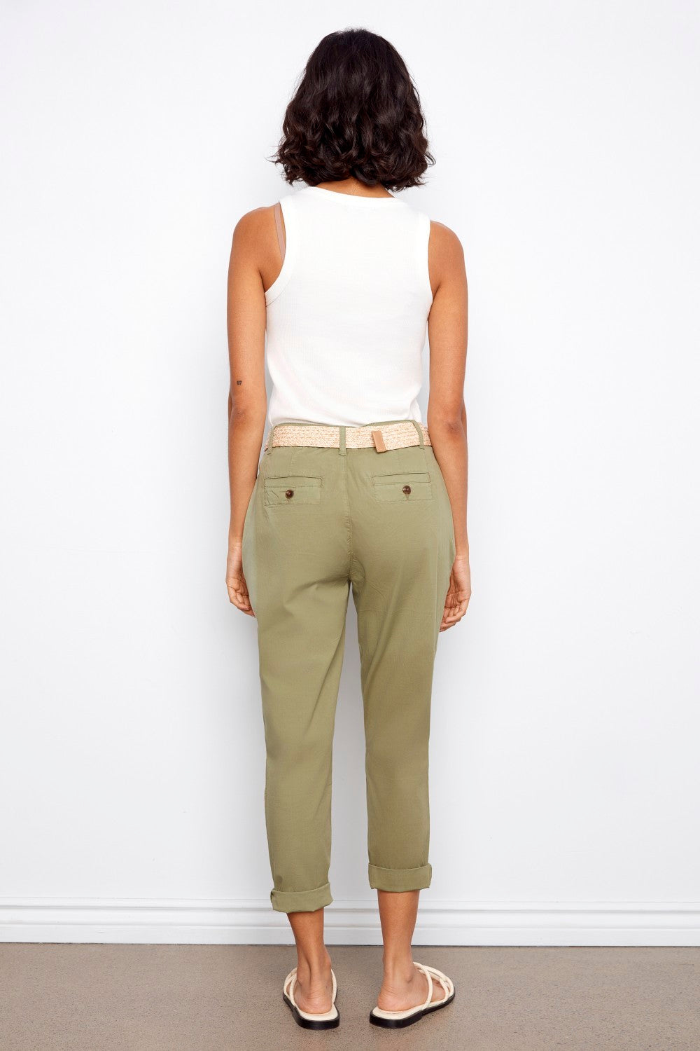 Charlie B Pant C5625R-207C-375 Celadon