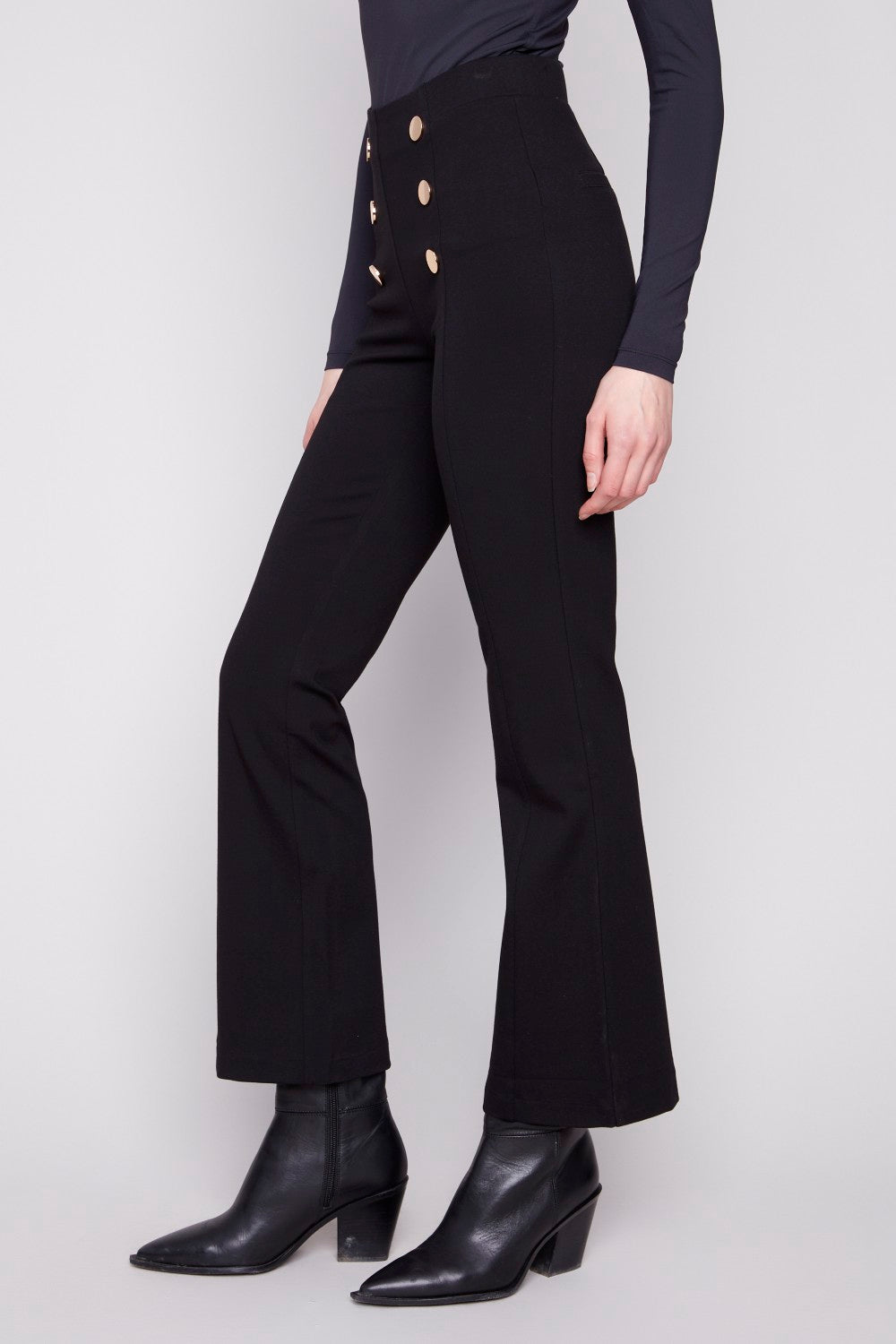 Charlie B Pant C5661-633B-001 Black