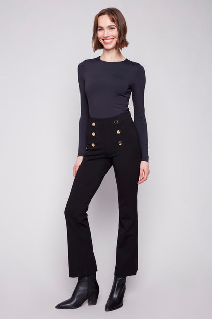 Charlie B Pant C5661-633B-001 Black