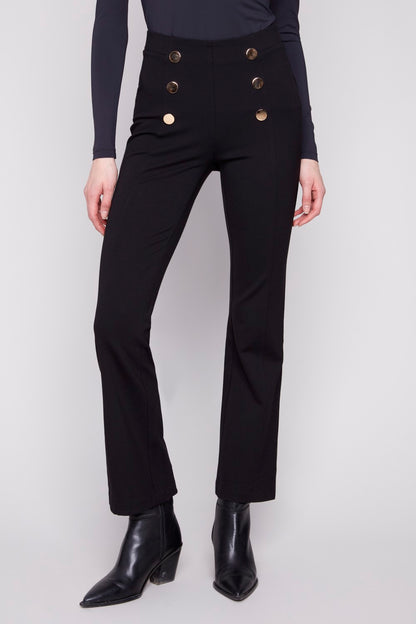 Charlie B Pant C5661-633B-001 Black