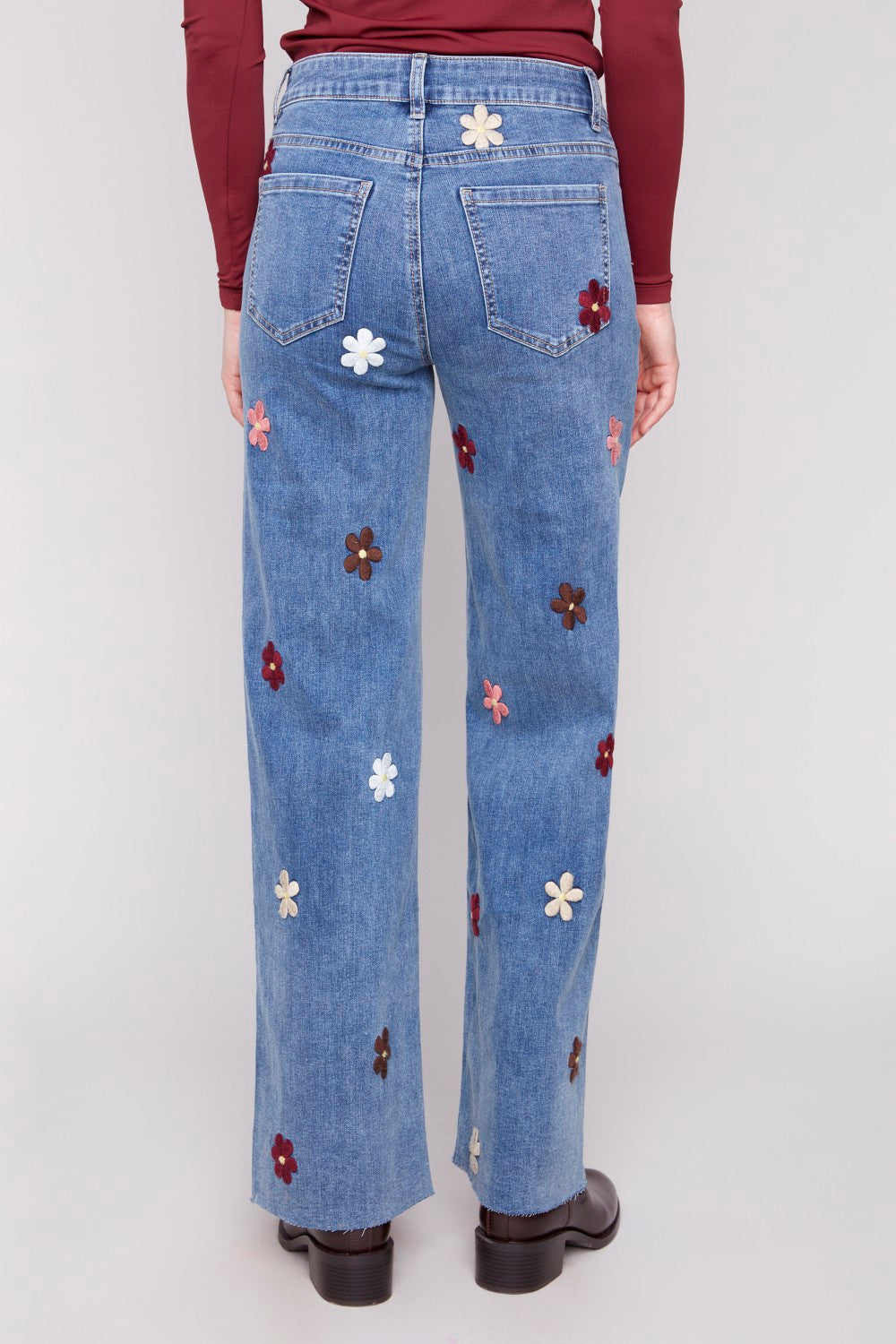 Charlie B Jeans Pant C5665-431A-156 Medium Blue