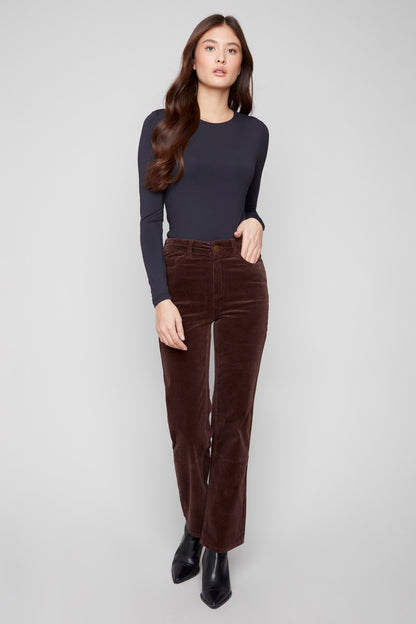 Charlie B Pant C5684-660B-212 Mocha