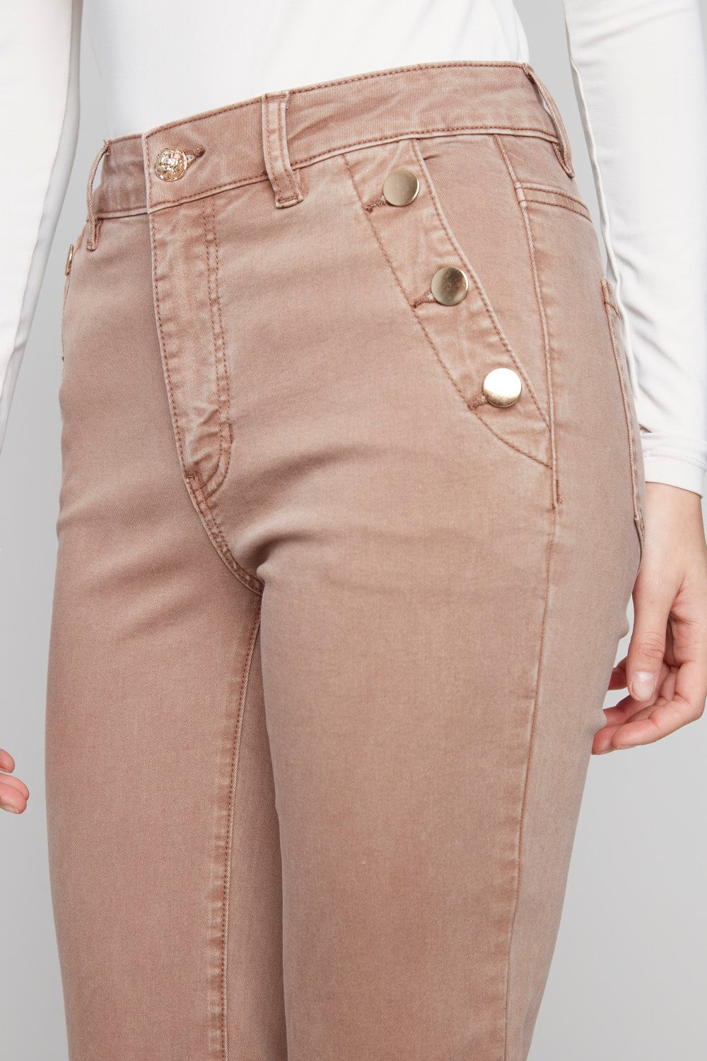 Charlie B Pant C5690-618a-610 Trüffel
