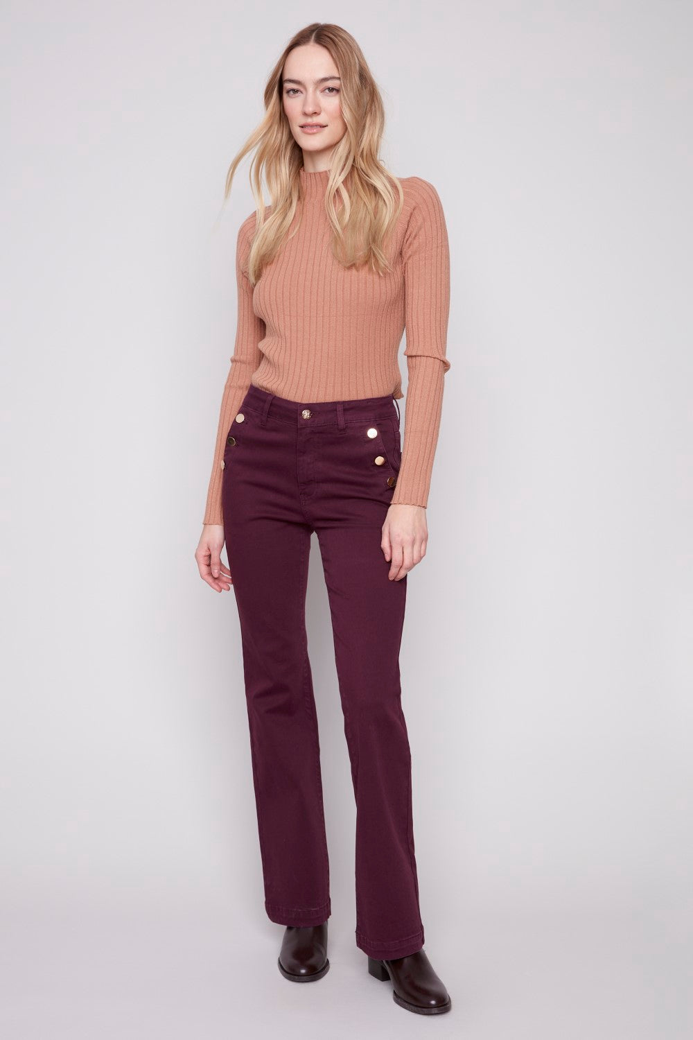 Charlie B Pant C5690-618a-610 Trüffel