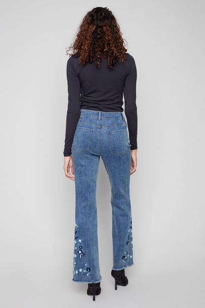 Charlie B Jeans C5717-431A-156 Medium Blue