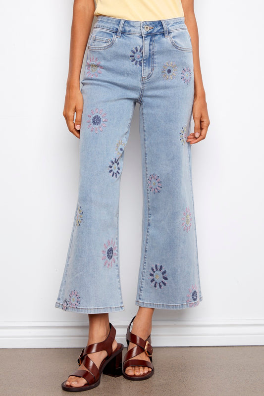 Charlie B Jeans Pant C5779-431A-140 Light Blue