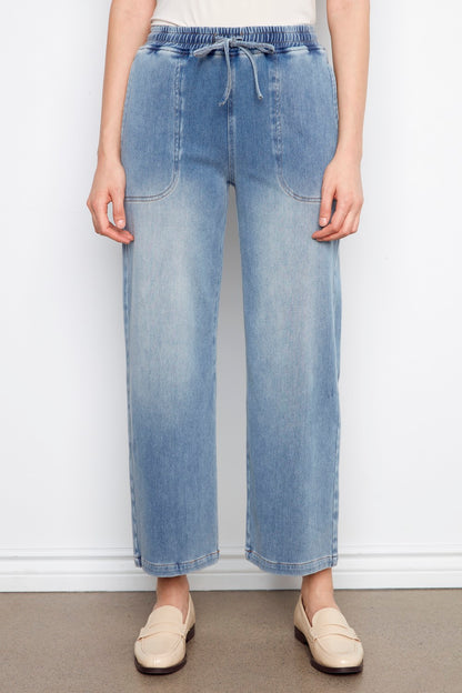 Charlie B Denim C5787-627C-156 Medium Blue