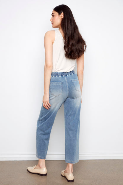 Charlie B Denim C5787-627C-156 Medium Blue