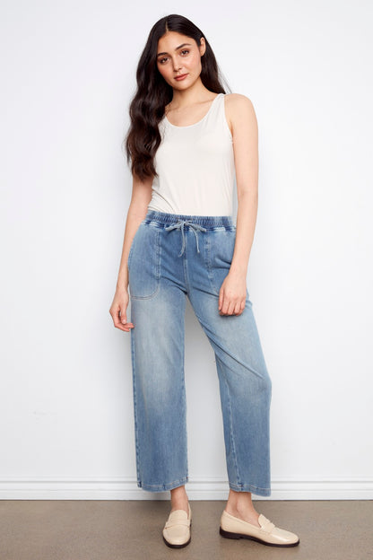 Charlie B Denim C5787-627C-156 Medium Blue