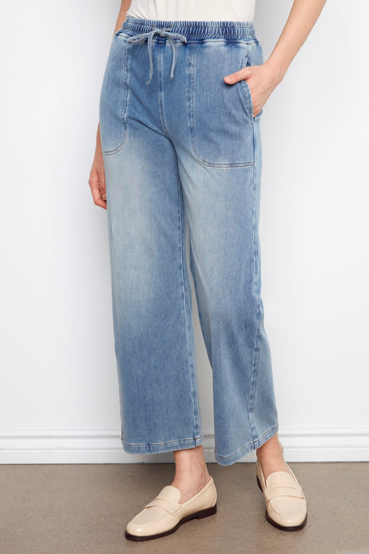 Charlie B Denim C5787-627C-156 Medium Blue