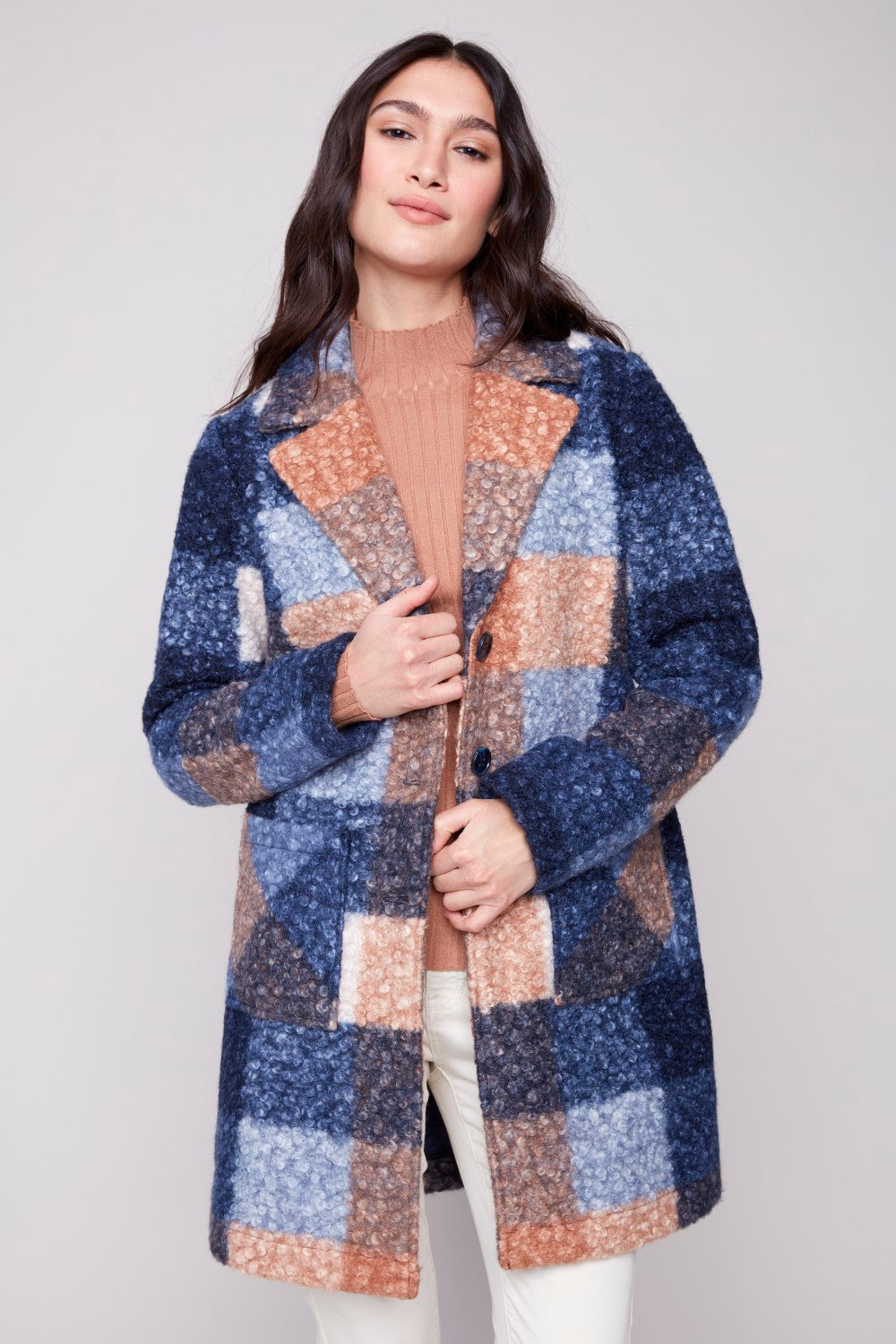 Charlie B Mantel C6141Z-707A-P907 Mondlicht