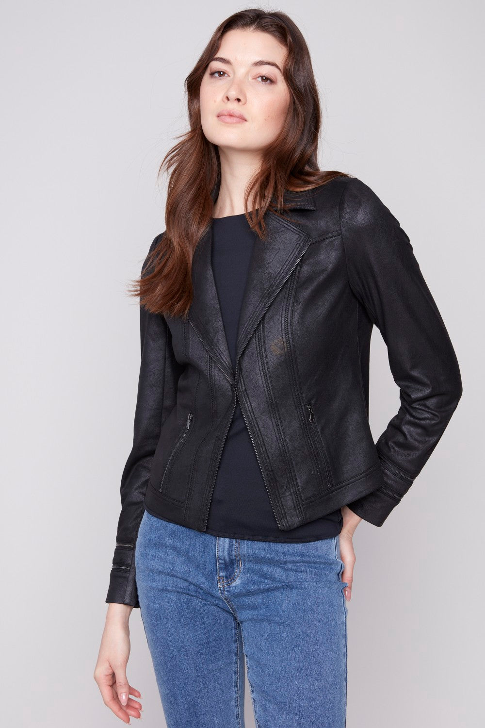 Charlie B Jacket C6231Y-869A-001 Black