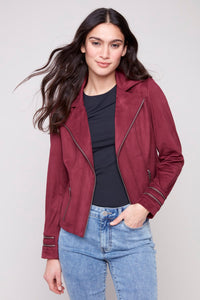 Charlie B Jacke C6231Y-998B-667 Cabernet