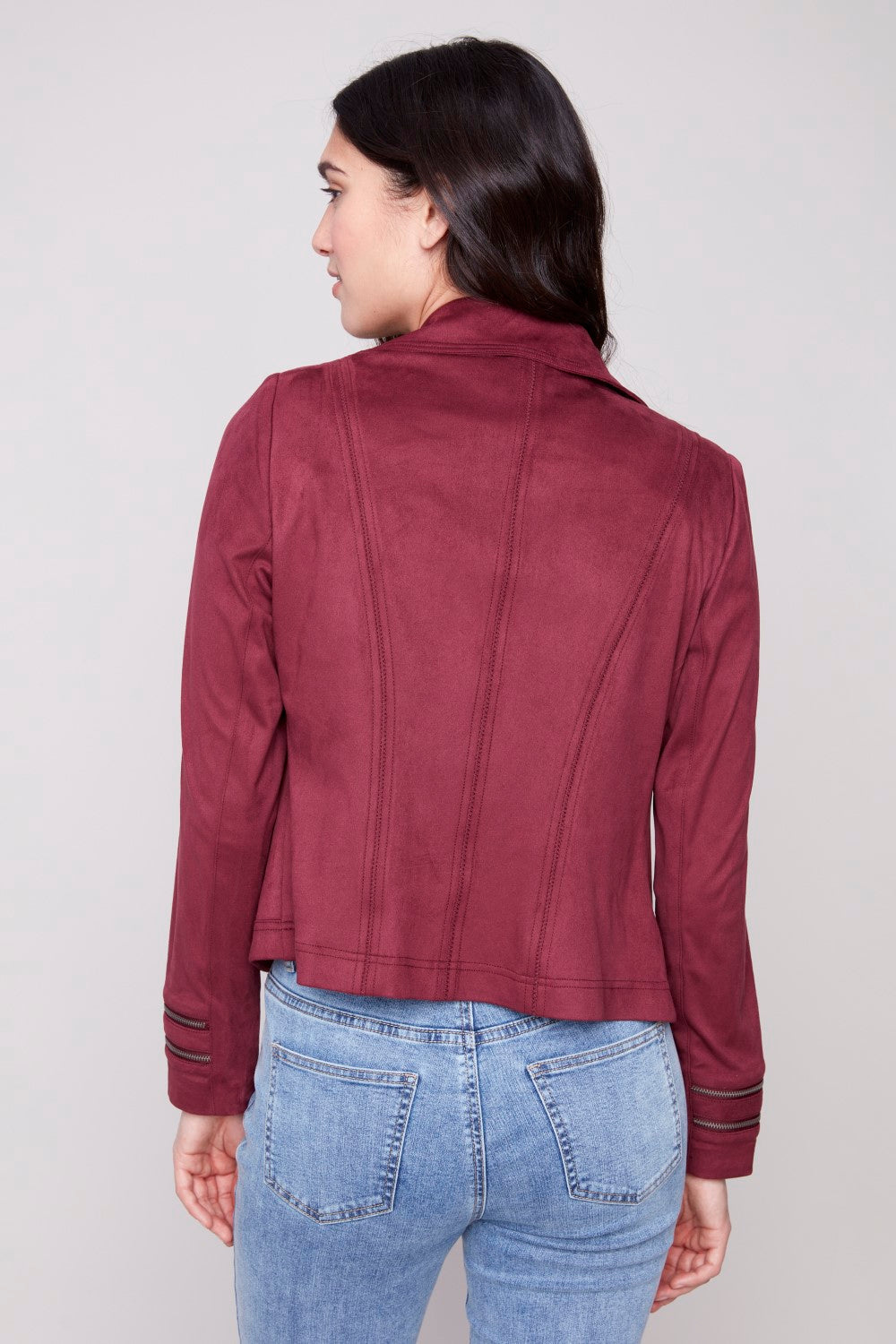 Charlie B Jacke C6231Y-998B-667 Cabernet